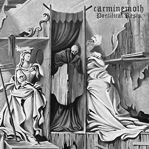 Carmine Moth - Pontifical Resin